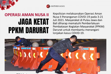 Operasi Aman Nusa II: Jaga ketat PPKM Darurat