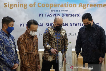 Erick dukung Taspen-Mitsubishi kembangkan superblok "green energy"