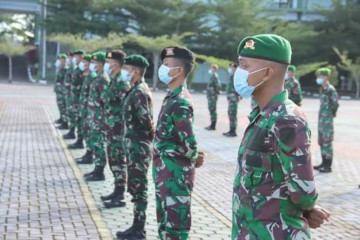 Pangdam Tanjungpura lepas keberangkatan 84 personel Apter ke Papua