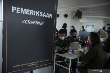 Layanan Vaksin Di Bandara SMB II Palembang