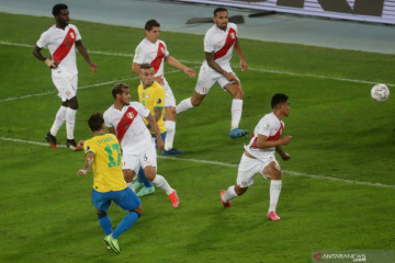 Brazil melaju ke final Copa America usai menang tipis 1-0 atas Peru