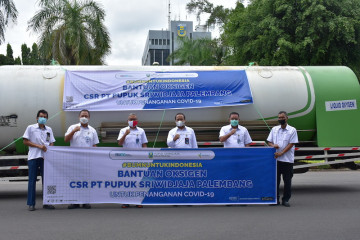 Pusri kirim oksigen cair ke sejumlah rumah sakit Jakarta