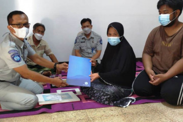 PT Jasa Raharja serahkan santunan korban tenggelam KMP Yunicee
