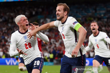 Kalahkan Denmark, Inggris melaju ke final Euro 2020 melawan Italia