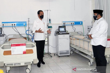 Jokowi: RS Wisma Haji langsung beroperasi tangani COVID-19