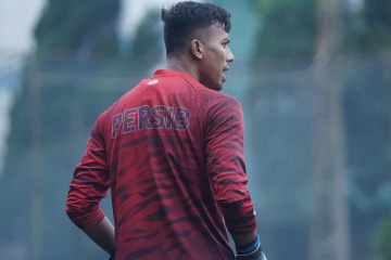 Kondisi kiper Persib Teja kian membaik pascaoperasi