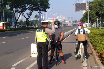Polda Metro Jaya selidiki rombongan pesepeda di Jalan Sudirman