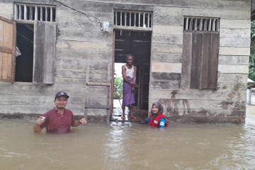 Banjir rendam 11 gampong di Kabupaten Aceh Jaya