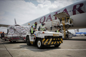 Vaksin Moderna tiba di Indonesia