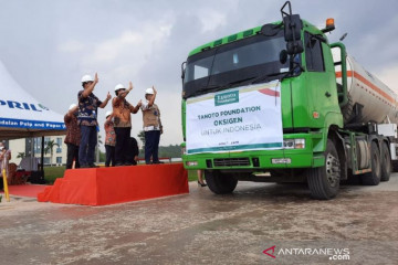 Polda Riau kawal pengiriman 70 ton oksigen