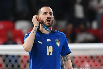 Italia juara Euro 2020, Leonardo Bonucci ejek suporter Inggris