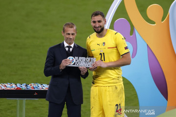 Pahlawan adu penalti Italia, Donnarumma Pemain Terbaik Euro 2020