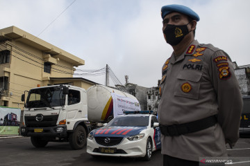 APP Sinar Mas Bantu 1.200 Oksigen ISO Tank Untuk RS Rujukan COVID-19