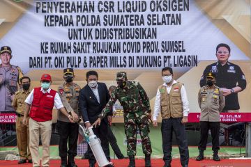 APP Sinar Mas Bantu 1.200 Oksigen ISO Tank Untuk RS Rujukan COVID-19