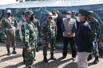 RS lapangan COVID-19 dr Soepraoen di Kota Malang mulai dioperasikan