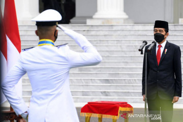 Presiden Jokowi minta sudahi gesekan prajurit TNI dan anggota Polri