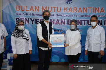 KKP berikan bantuan 5 ton ikan untuk Kota Bogor