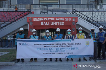 PLN listriki stadion Bali United dukung FIFA World Cup 2023 U-20