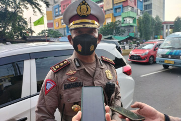Polisi kerahkan 500 personel cegah kemacetan saat Apel Siaga NasDem
