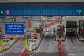 Penutupan gerbang tol di Jawa Tengah