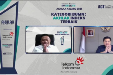 Telkom raih juara umum dan borong penghargaan di AKHLAK Award 2021