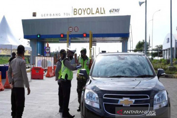 Dua pintu keluar tol Boyolali ditutup mulai Jumat 16 Juli 2021
