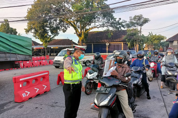 Polres Badung perketat titik penyekatan di perbatasan antar kabupaten