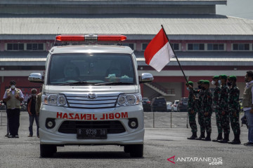 Pelepasan jenazah relawan COVID-19 Banyumas