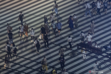 Suasana Tokyo jelang pembukaan Olimpiade