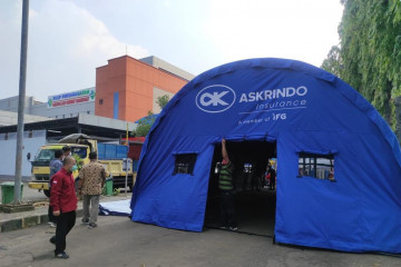 Askrindo Group bantu tenda darurat untuk RS rujukan COVID-19