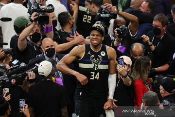 Giannis Antetokounmpo dinobatkan sebagai MVP Final NBA