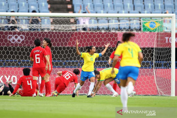 Jadwal Olimpiade sepak bola putri: Belanda vs Brazil di grup F