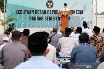 COVID-19 di Brunei terkendali, KBRI gelar shalat Idul Adha
