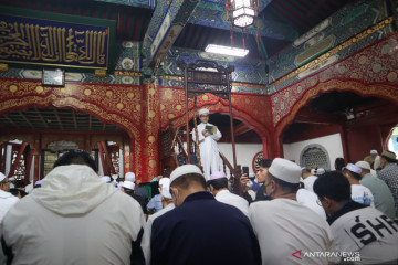 Ada yang ganjil saat shalat Idul Adha di Niujie