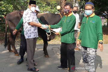 Peruri salurkan bantuan hewan kurban ke masyarakat Kabupaten Karawang