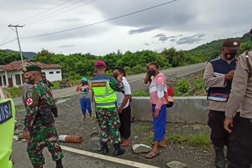 Satgas Pamtas RI-Timor Leste perketat pengawasan PPKM di perbatasan