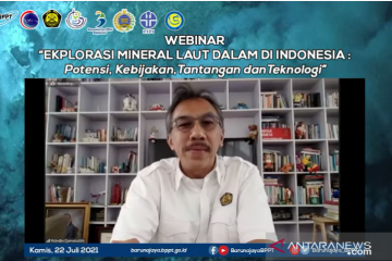 Dirjen: Eksplorasi sumber daya mineral laut dalam harus digencarkan