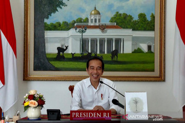 Jokowi: Anak-anak tetap semangat belajar meski tidak di sekolah