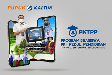 Semangat HAN 2021, Pupuk Kaltim wujudkan pendidikan layak bagi anak