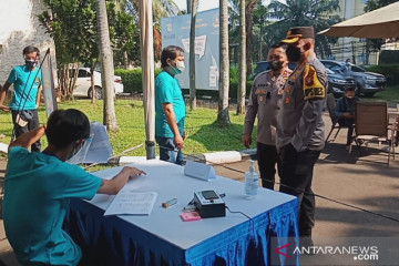 Kapolrestro Jaksel apresiasi vaksinasi pusat rehabilitasi narkoba