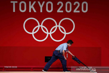 Penerapan protokol kesehatan di venue Olimpiade Tokyo 2020