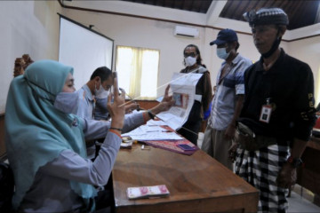 Penyaluran BST di Denpasar