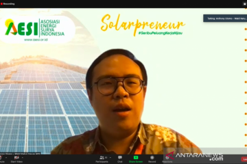 Pertumbuhan sel surya di Indonesia capai 486 persen dalam tiga tahun