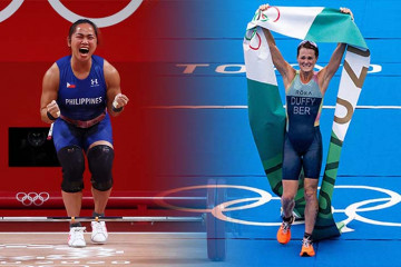 Dua srikandi membuat Filipina dan Bermuda penuhi dahaga emas Olimpiade