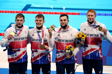 Kuartet Britania rebut emas estafet 4x200m gaya bebas