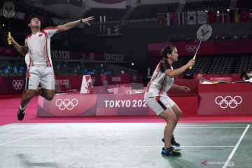 Praveen/Melati terhenti pada perempat final Tokyo 2020