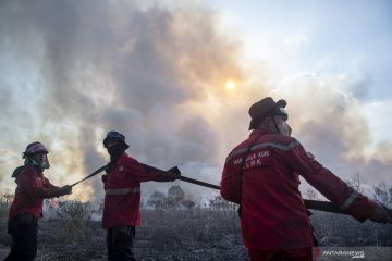 Kebakaran Lahan di Ogan Ilir