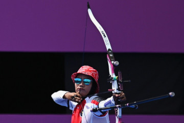 Diananda dan Bagas terhenti di babak pertama panahan Olimpiade Tokyo