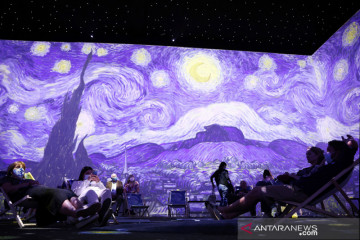 Pameran "Van Gogh : The Immersive Experience" dibuka untuk publik