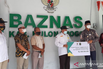 Baznas Kulon Progo salurkan bantuan Rp568,5 juta penanganan COVID-19